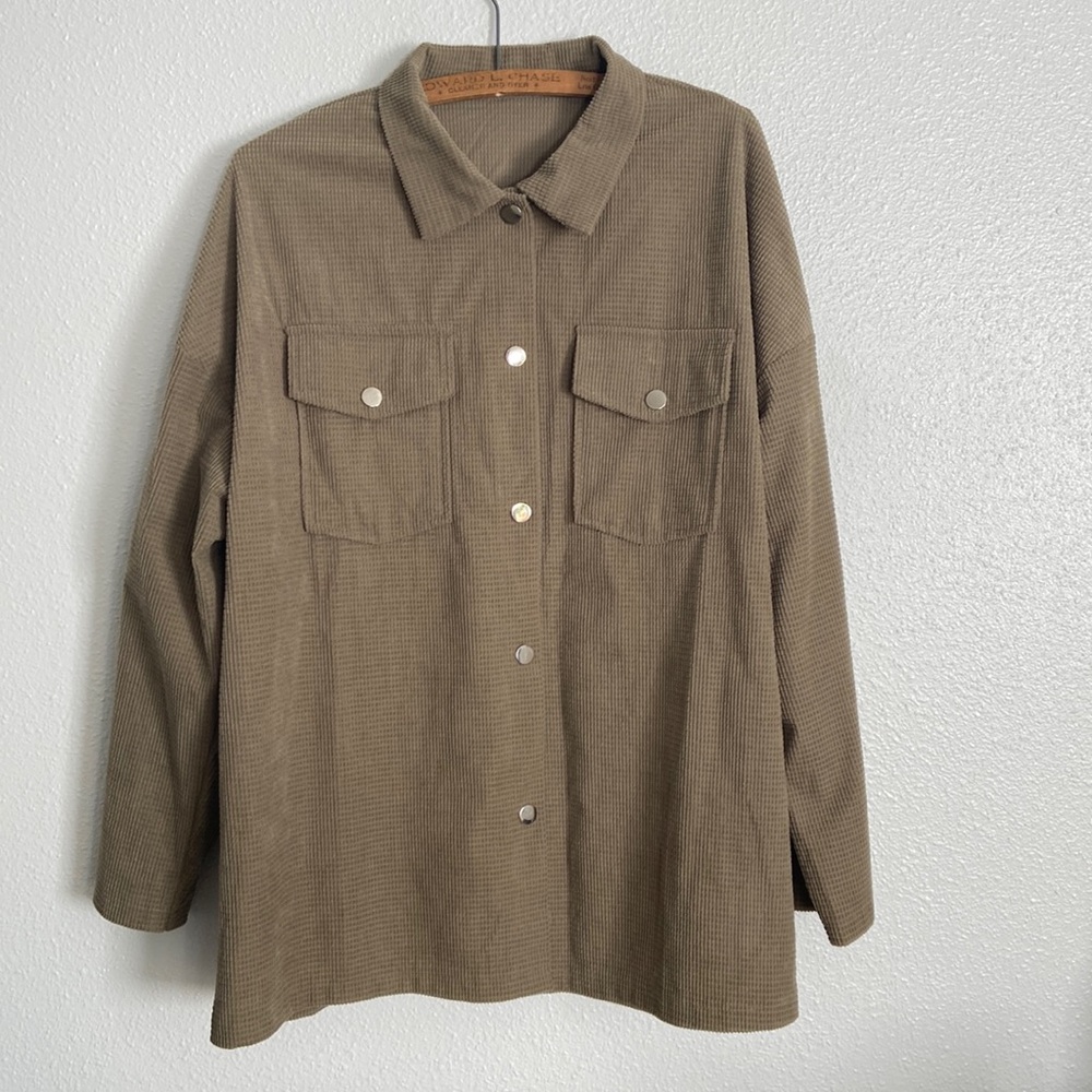 SHEIN Button Down (XL)